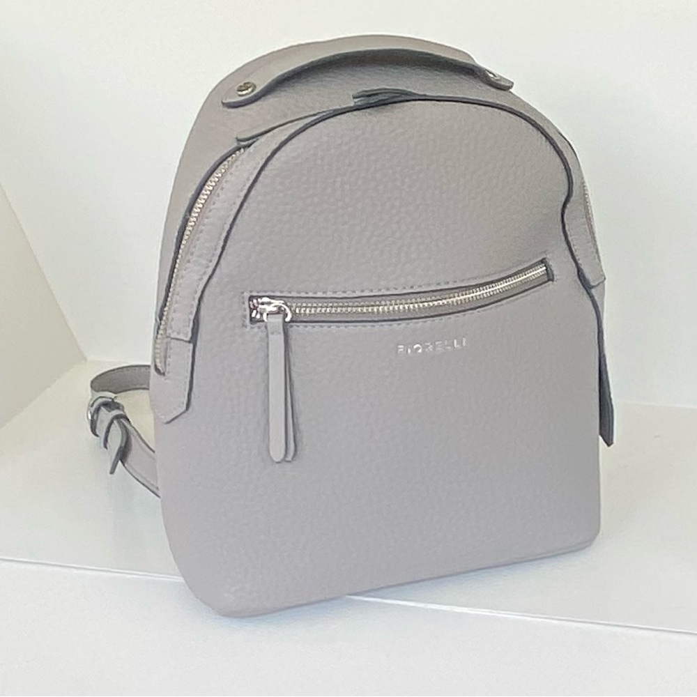 Giorgio Fiorelli Anouk Backpack, Adjustable Backpack with Grab-Handle Gray-Slate - Picture 1 of 12